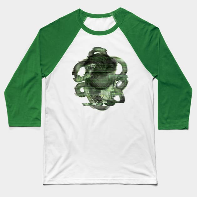 Metal Gear Solid Baseball T-Shirt by amon_tees